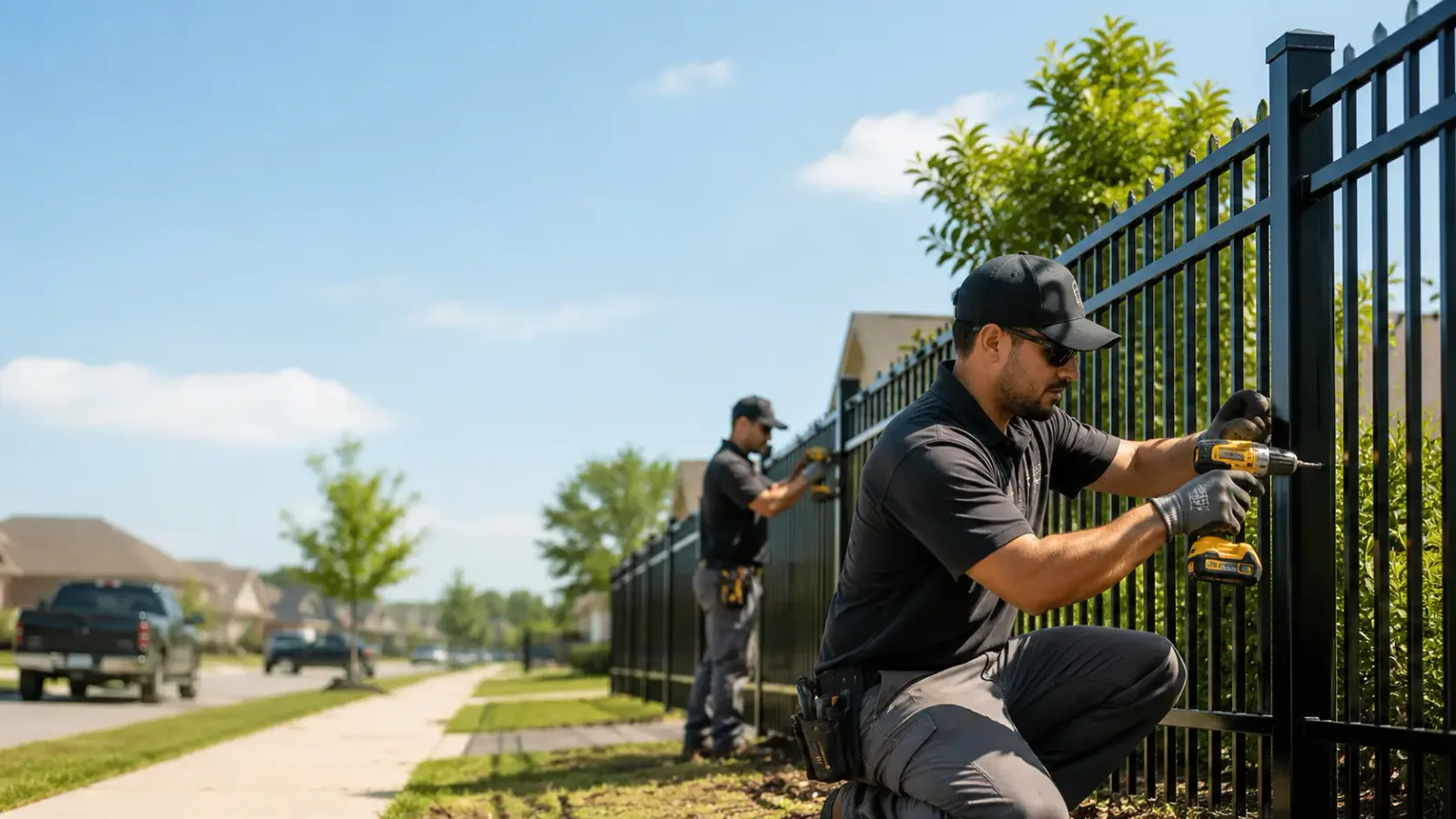 Metal Fence Installation in Nacogdoches, TX